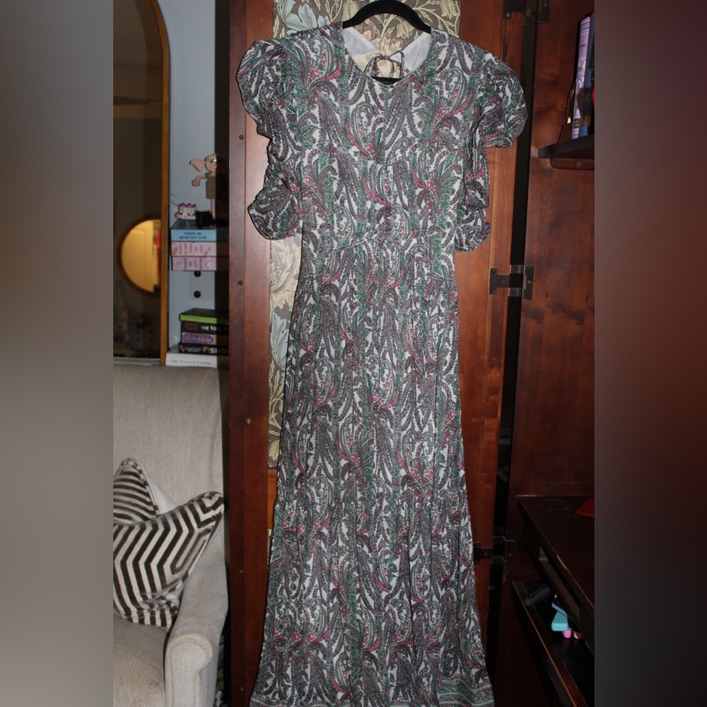 Isabel Marant Multicolor Paisley Maxi Dress